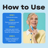 Happy Nose Nasal Stick - Glacial Mint - 3 Pack