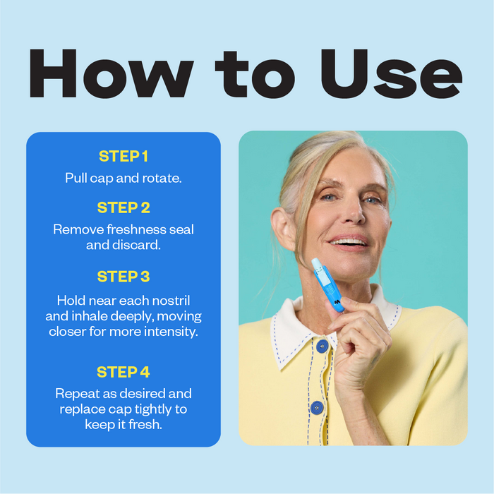 Happy Nose Nasal Stick - Glacial Mint - 3 Pack