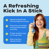 Happy Nose Nasal Stick - Glacial Mint - 3 Pack
