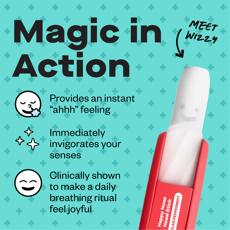 Happy Nose Inhaler Stick - Polar Peppermint - 1 Pack