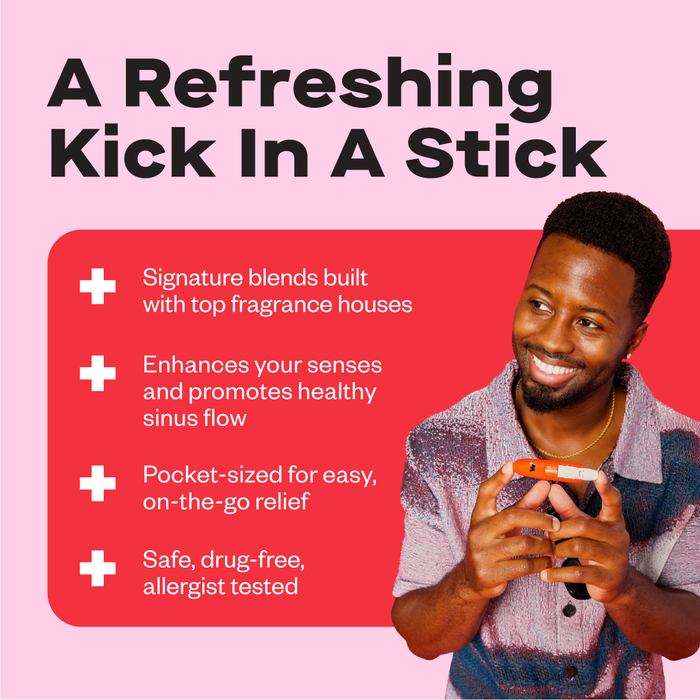 Happy Nose Nasal Stick - Polar Peppermint - 3 Pack