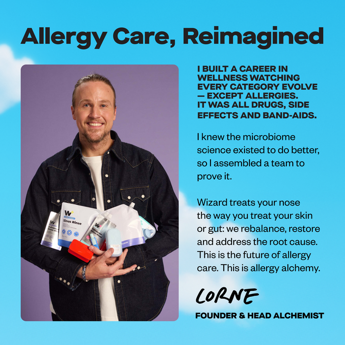 Advanced Sinus Rinse - Free + Clear - 3 Pack