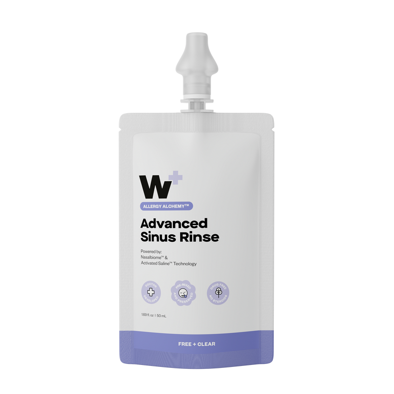 Advanced Sinus Rinse packaging with brand logo on a white background