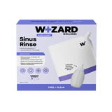 Wizard Wellness sinus rinse system packaging on a white background